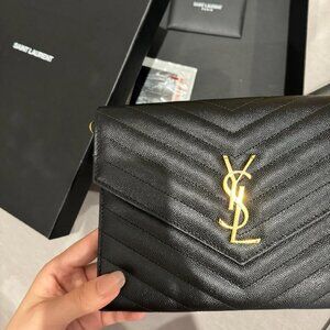Saint Laurent CASSANDRE ENVELOPE Chain Bag